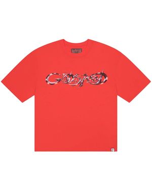 GODSPEED NEW YORK New Age Logo T-Shirt Gs Tee 55876 K7L" - Red