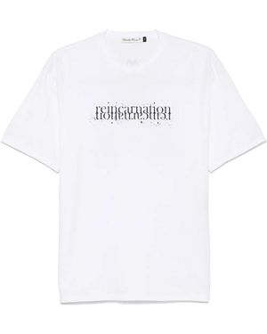 Undercover Praying T-Shirt Uc1E3804" - Black