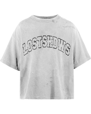 LOSTSHDWS Outline T-Shirt Lost009" - Black