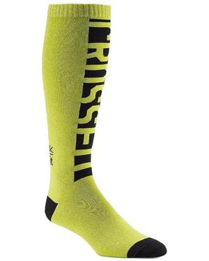 Reebok Crossfit Games Knee Socks "Neon" Z93118" - Black