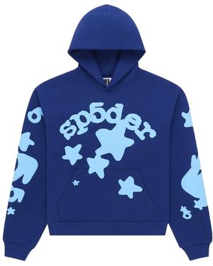 Sp5der Beluga Hoodie 399" - Blue