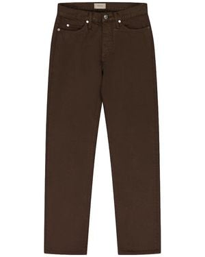 Rhude Classic Denim Straight-Fit Jeans Rhd Mjns 0033" - Black