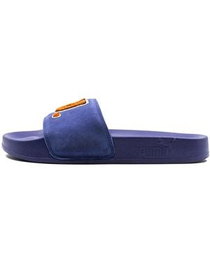PUMA Fenty By Rihanna Lead Cat Slide Sandals (women) - Blue