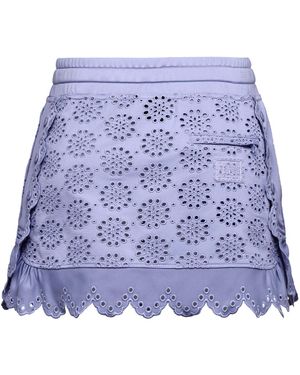 PUMA Fenty By Rihanna Emb Edge Mini Skirt 574263 03" - Purple
