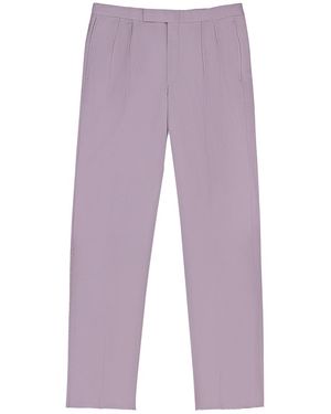 Aimé Leon Dore Tropical Wool Suit Trousers Fw23Wp016 Blush" - Black