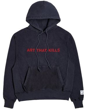 GALLERY DEPT. Art Kills Hoodie Gd410" - Blue