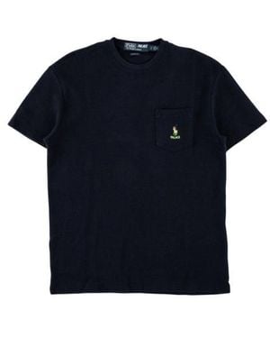 Palace Waffle Pocket T-Shirt "Ralph Lauren X " - Blue