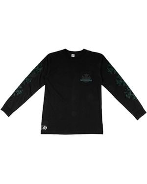 Chrome Hearts Ch Plus Long Sleeve T-Shirt Chrm1472" - Black