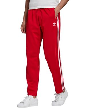 adidas Firebird Track Trousers "Scarlet Gf0216" - Red