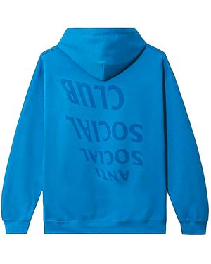 ANTI SOCIAL SOCIAL CLUB After I Met You Hoodie Assc051" - Blue