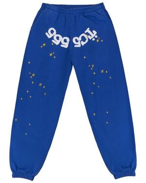 Sp5der Tc5 Guardian Angel Joggers 635" - Blue