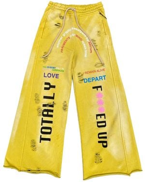 Astrum Tfu Sweatpant Ast030" - Yellow