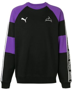 PUMA Sankuanz Crewneck Sweatshirt "Cotton" 578623 01" - Black