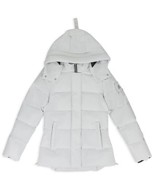 Moose Knuckles Cloud Shearling Trim 3Q Jacket Msk Wotw 0005" - Black