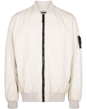 Stone Island Crinkle Reps Hooded Down Jacket - Black