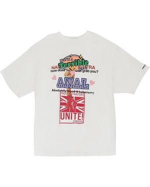 PROJECT G/R Mixed Printed Vintage T-Shirt Pgr Xtsh 0008" - Black