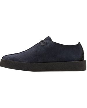 Clarks Trek Cup Suede" 26173633" - Black
