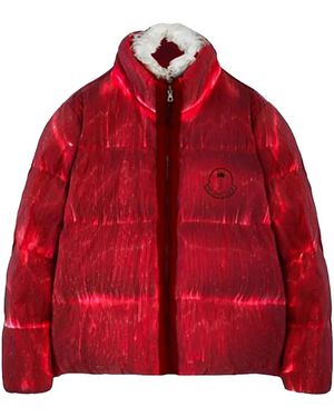 Palm Angels Moncler Maya Down Jacket Pmed036F23Fab0012525" - Red