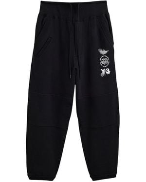 Y-3 Cuffed Track Pant Jx7267" - Black