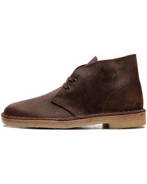 Clarks Desert Boot "Beeswax" 26155484" - Brown