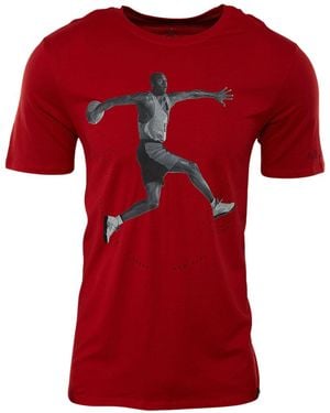 Nike 5 T-Shirt "Gym" 864923 657" - Red