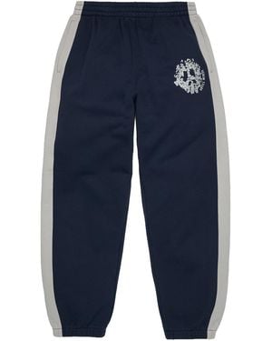 DENIM TEARS Denim U Panelled Joggers Dt910" - Black