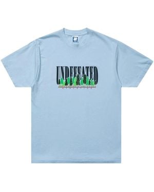 Undefeated Trees T-Shirt "Sky" Bz69Yc6E" - Blue