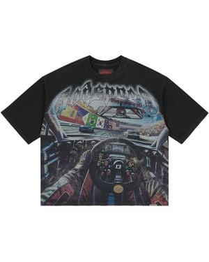 GODSPEED NEW YORK Drivers Seat T-Shirt Gs209" - Black