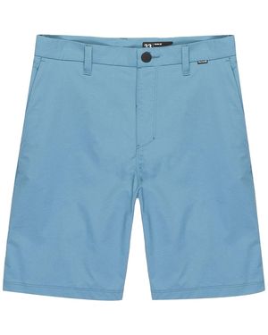 Hurley Drifit Chino Walkshorts 21" "Noise Aqua" 895077-407" - Blue
