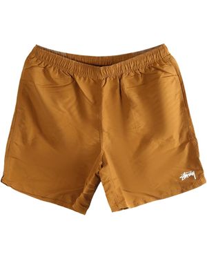 Stussy Water Stock Shorts "Coyote" Stus466" - Black