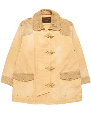 Wales Bonner Sierra Coat "Sand Ma25Co01Co01800" - Black