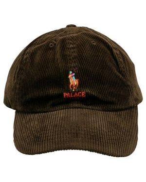 Palace Corduroy Classic Polo Cap "Ralph Lauren X - Black