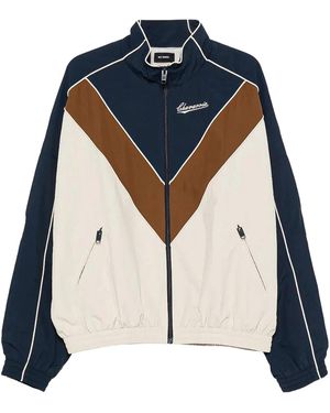 Willy Chavarria Bad Boy Track Jacket "Peacoat" Muwjk002 046N 014" - Black