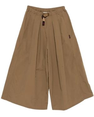 Gramicci Nylon Flare Trousers "Coyote" G2Sw Sk034 Gm261" - Black