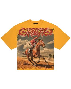 GODSPEED NEW YORK Thoroughbred T-Shirt Q7O1Ryun" - Black