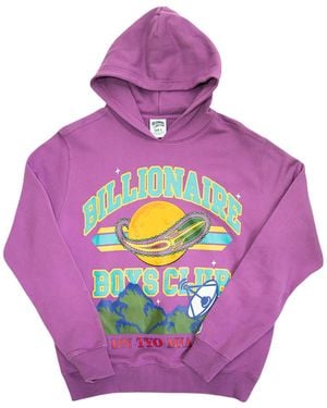 BBCICECREAM Globe Hoodie "Amethyst" 861 1306 Ame" - Black