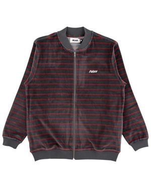 Palace Velour Bomber" - Black