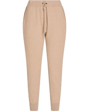 Brunello Cucinelli Wool Jogger Trousers "Mocha" Brun2160" - Black