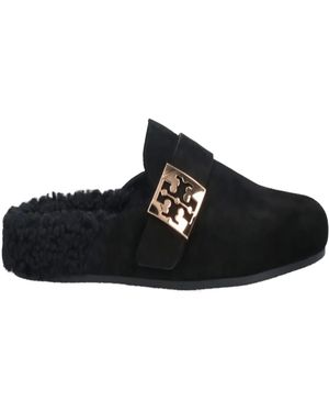 Tory Burch Mellow Shearling Mule "Pb/Perfect/ 163612-004" - Black
