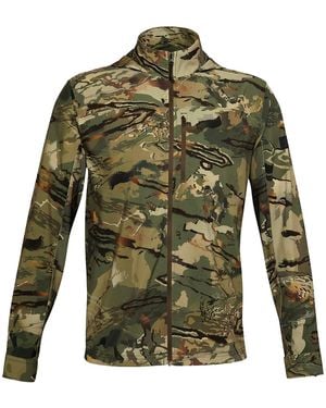 Under Armour Hardwoods Hybrid Jacket "Forest 2.0 Camo 1343142 988" - Green