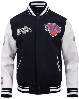 Pro Standard Ny Knicks 2026 Nba Finals Championship Jacket Bnk6517766 Blw" - Black