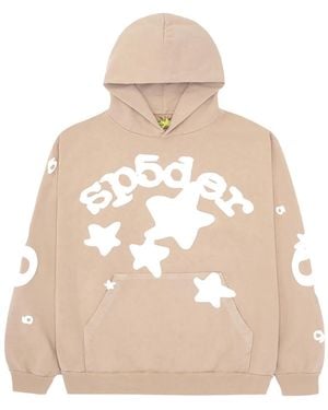 Sp5der Beluga Hoodie "Sand" 567" - Black