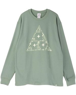 Nike Acg Long-Sleeve Shirt "Clay" Hv2176 364" - Green