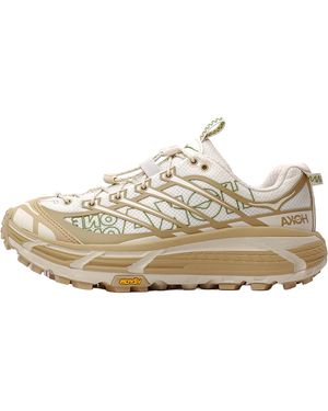 Hoka One One Mafate Three2 "Wordmark Khaki Oatmilk" 1175490 Kkt" - Black