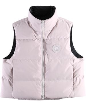 Canada Goose Grandview Cropped Vest "Lucent Rose" 2267Wt 9856" - Black