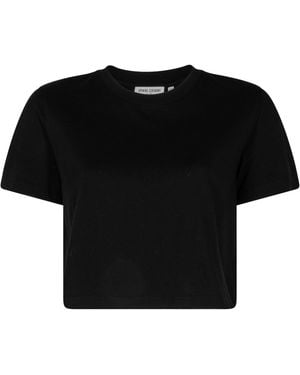 Opening Ceremony Blank Oc Cropped T-Shirt Pe00231001.001" - Black