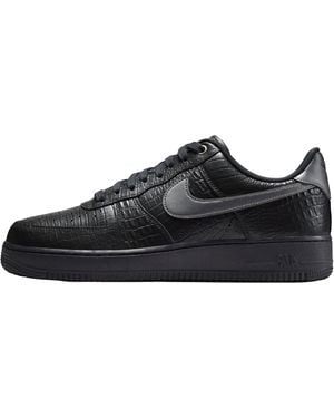 Nike Air Force 1 Low Metallic Dark Croc" Iv6306 010" - Black