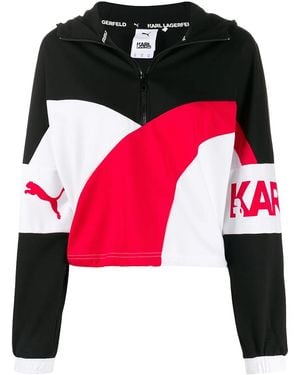 PUMA Karl Xtg Halfzip Jacket 595567 01" - Black