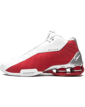 Nike Shox Bb4 "Varsity" At7843 101" - Red