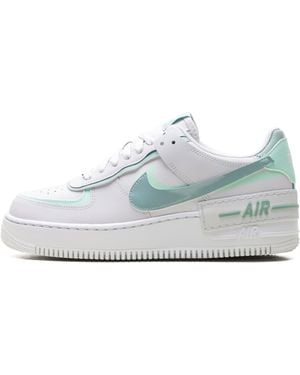 Nike Air Force 1 Shadow Low "Vast/Cannon Mint Foam" Ci0919 005" - Black